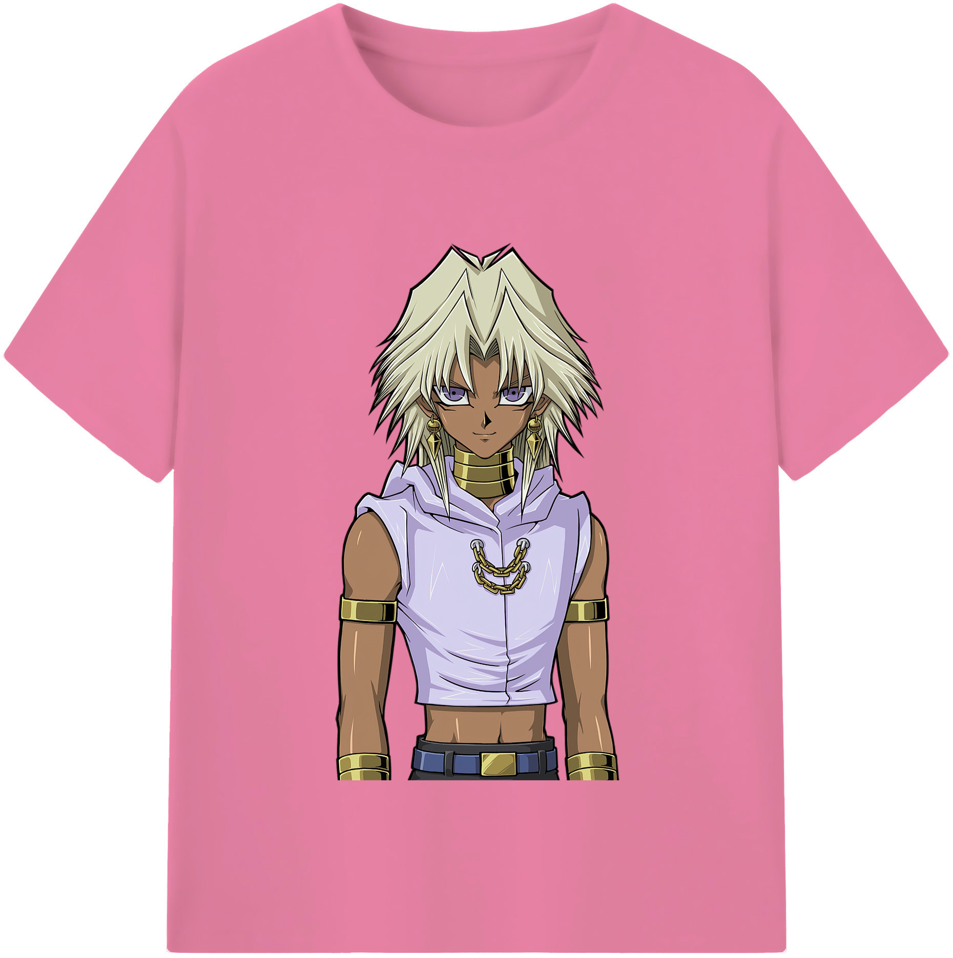 （画像用） 遊☆戯☆王 Yu-Gi-Oh! 綿100％半袖Tシャツ（フロントプリント）